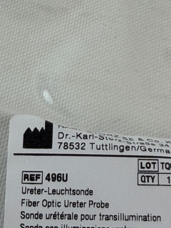 KARL STORZ Fiber Optic Ureter Probe 7Fr 496U  Urology — photo 6
