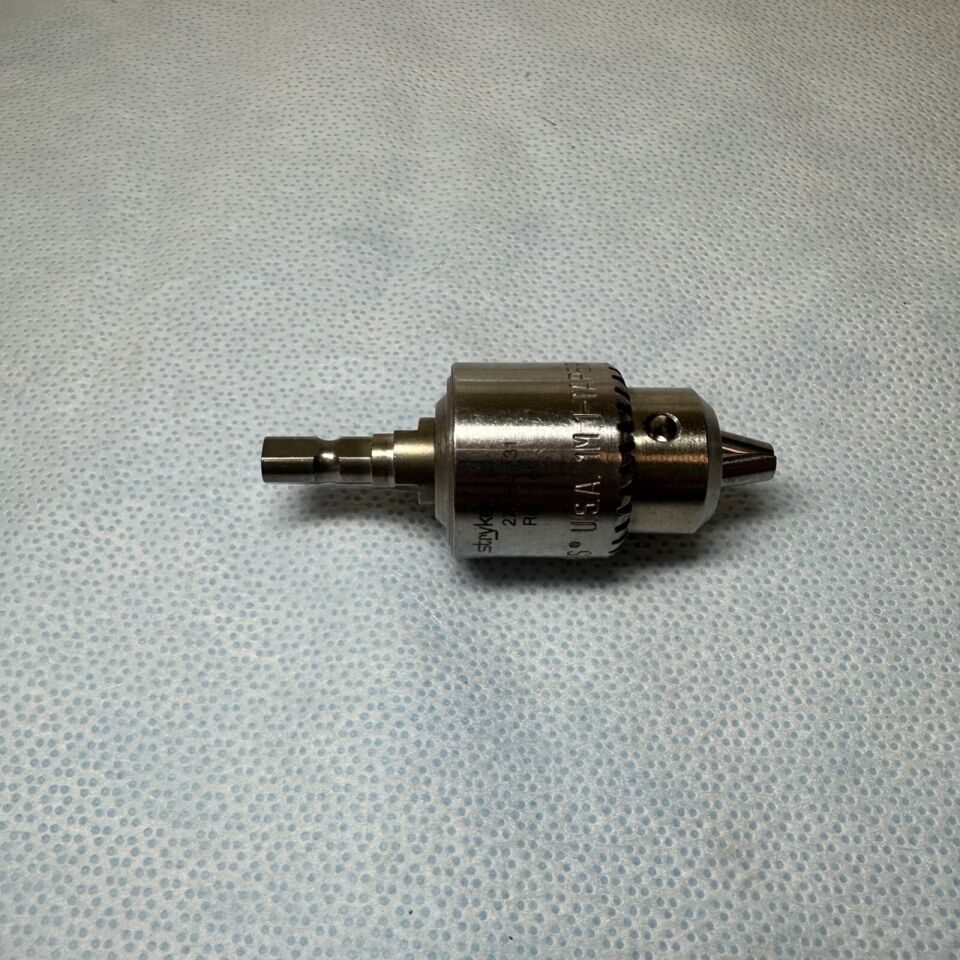 STRYKER 277-84-131  1/4" Jacobs Chuck Reamer Orthopedic Attachment — photo 4
