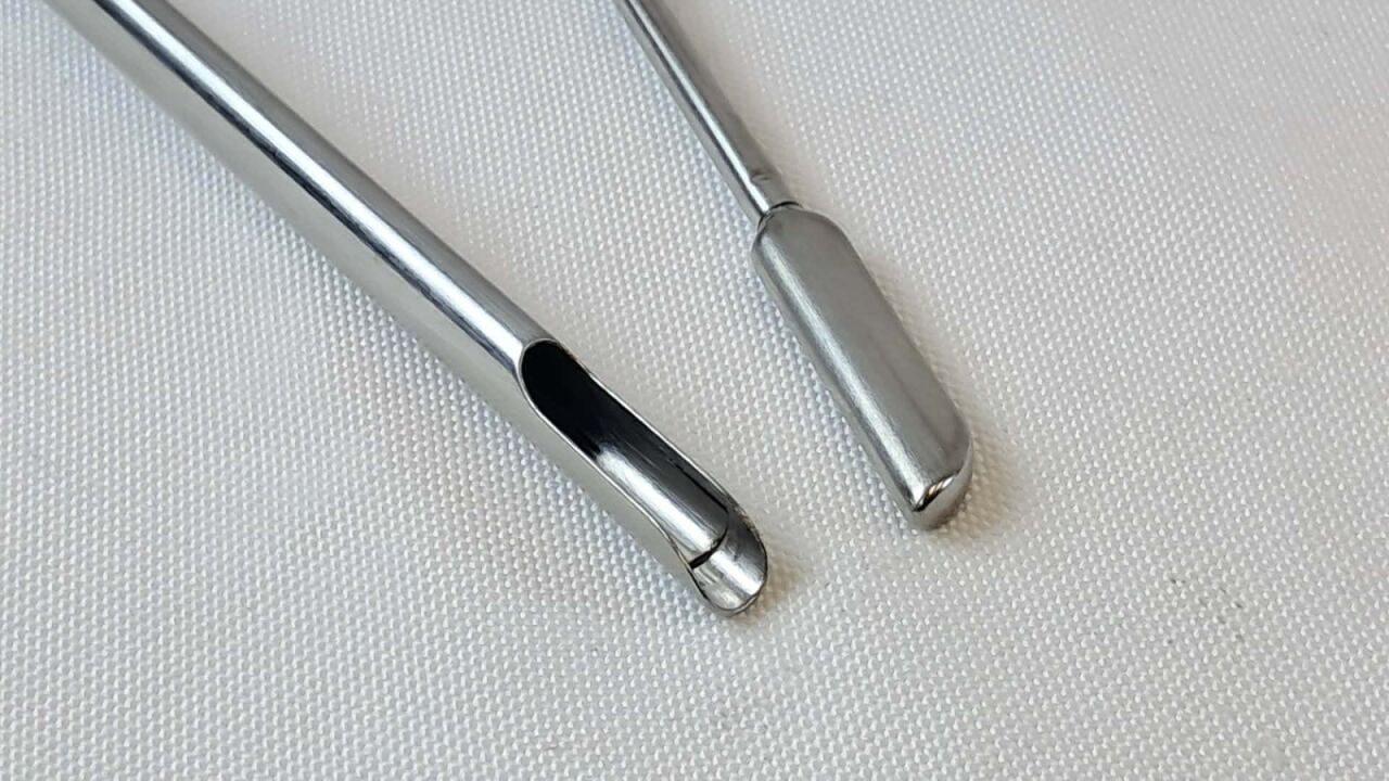 R. WOLF 8650.041 Dual Valve 21 Fr Laparoscopic Sheath with Obturator — photo 3
