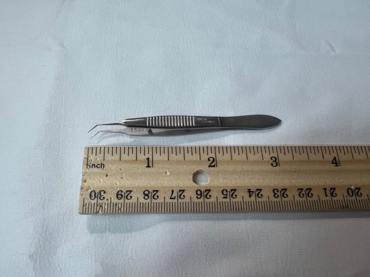 WECK 3549 Ophthalmic McPherson Angled Tying Forceps 3-1/4" Length — photo 4