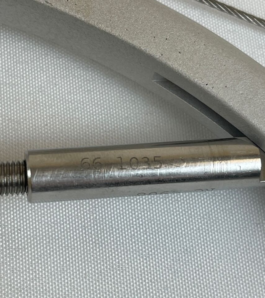 CODMAN 66-1035 Skull Traction Tongs w/ Spring Loaded Pin — photo 2