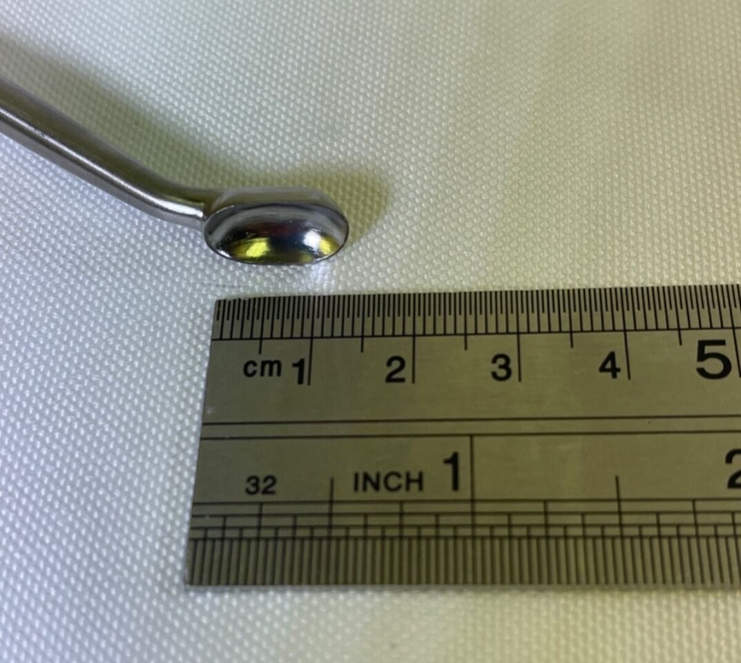 AESCULAP MD643R Lumbar Curette Size 6 Reverse Angle 349mm — photo 10