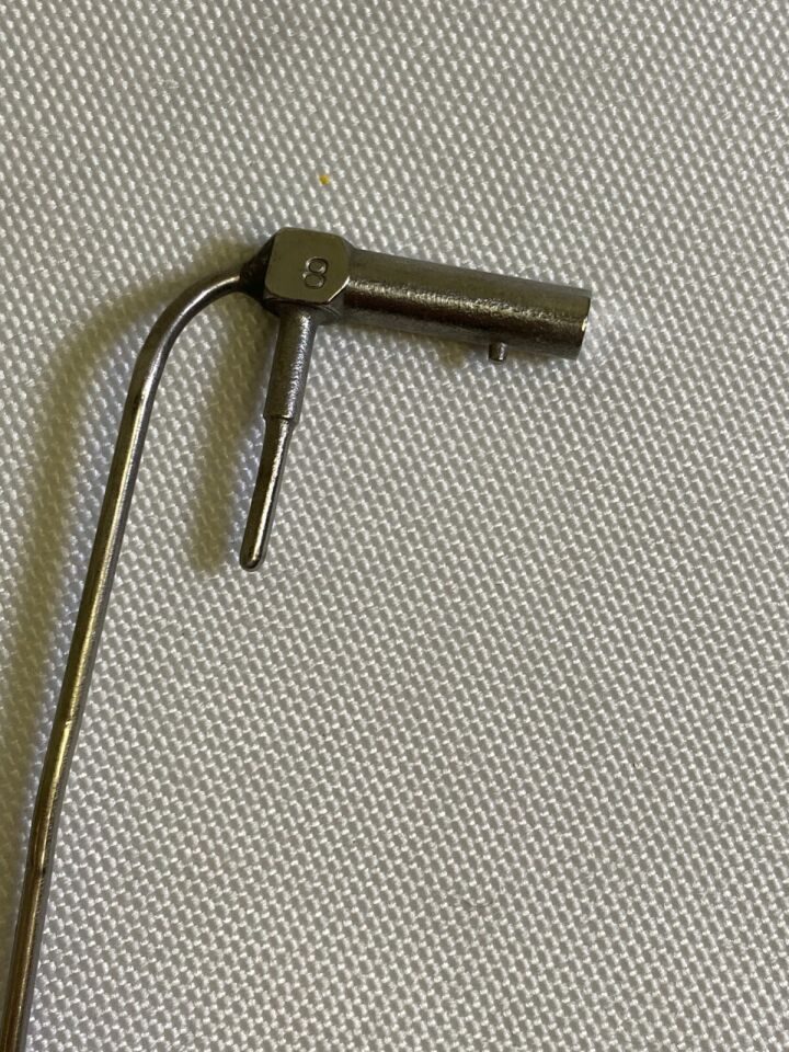 PILLING 52-1500 Infant Holinger Laryngoscope Light Carrier & Cord Pediatric ENT — photo 6