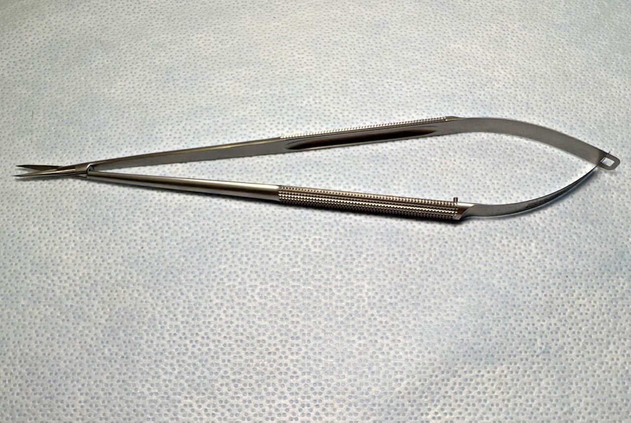 ASSI .SAS21R8 Adventitia Scissors, Straight Blades, 8-1/4" Length