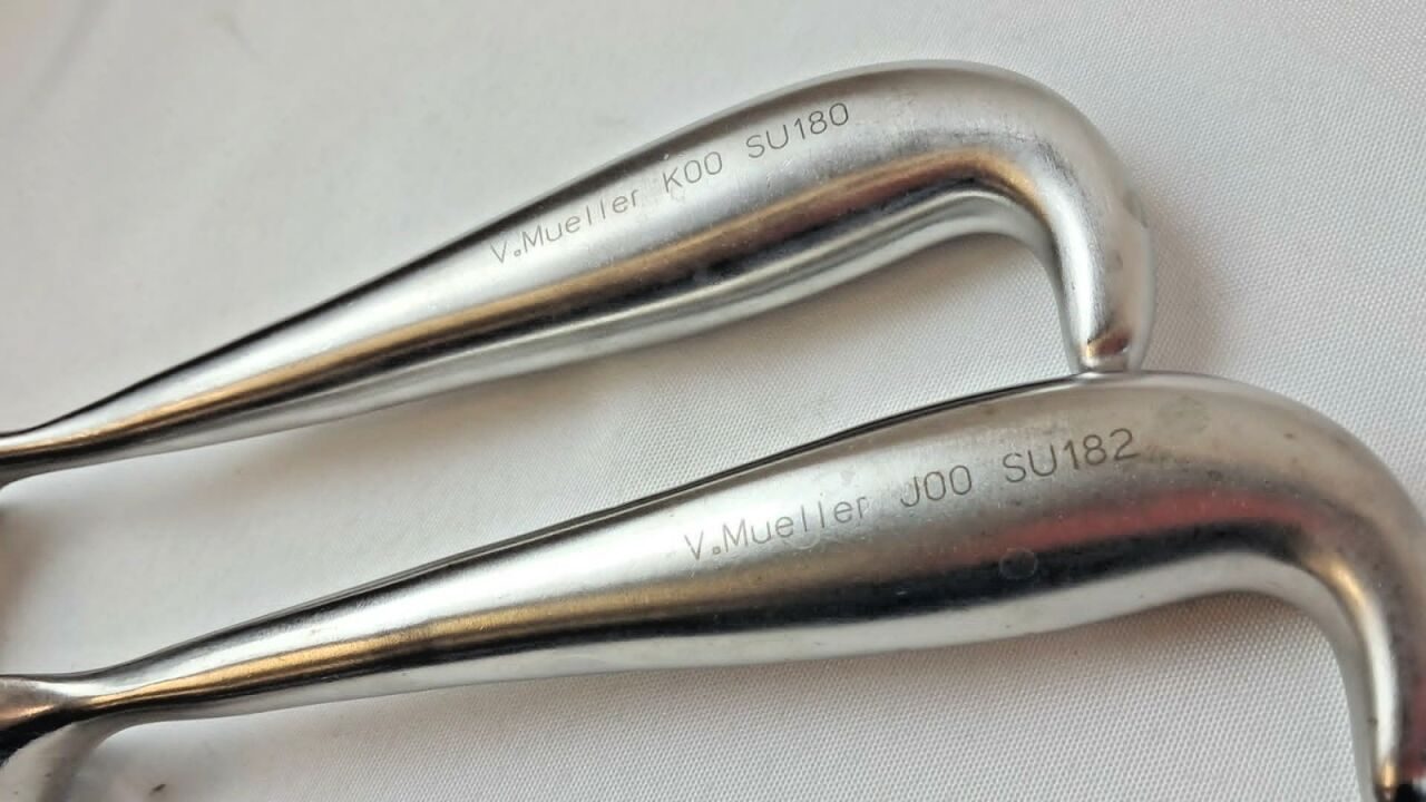 V. MUELLER SU180 SU181 Pair of Hill-Ferguson Rectal Retractors Proctology — photo 6