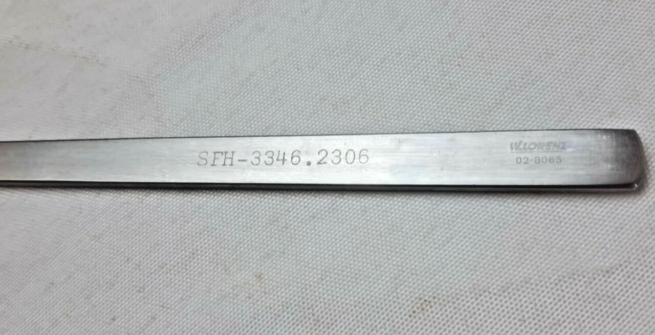 W. LORENZ 02-8065 Cottle Osteotome 6mm x 18cm Straight — photo 3