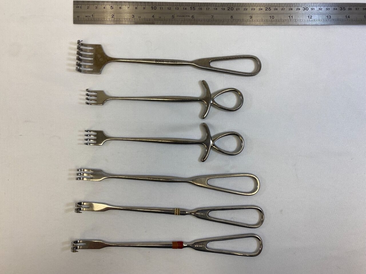 Assorted Sharp Volkman Surgical Retractors - Lot of 6 — photo 8