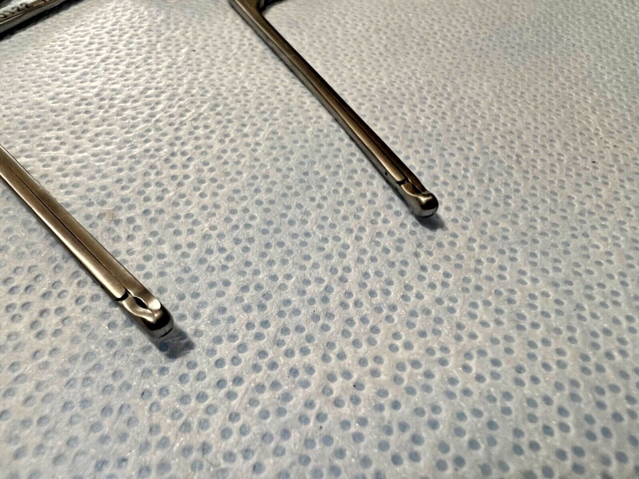 SYMMETRY 61-0122 Set Of 2 Hartman-Herzfeld Cup Forceps 3mmX6mm Jaws 5-1/4" ENT — photo 3