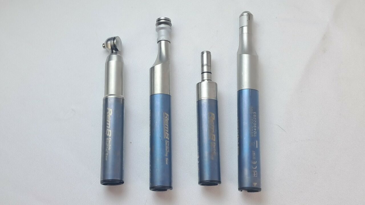 STRYKER 6400-034 Sagittal 6400-031 Oscillating 6400-037 Recip Saw 6400-015 Micro Drill RemB 4Pc Surgical Set