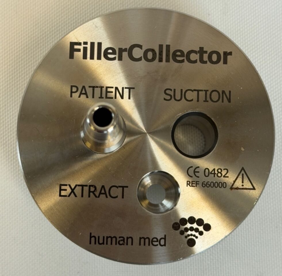 HUMAN MED Body Jet Small Filler Collector 500ml Set 8 Piece Body Jet Small Filler Collector Set w/ Tray — photo 6