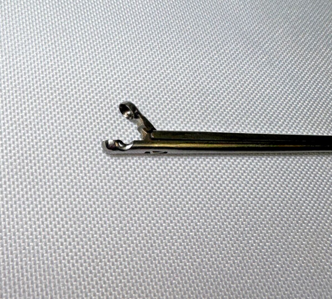 PILLING 50-5134 Straight Sam Roberts Laryngeal Cup Biopsy Forceps 60cm L 4mm Cup — photo 4