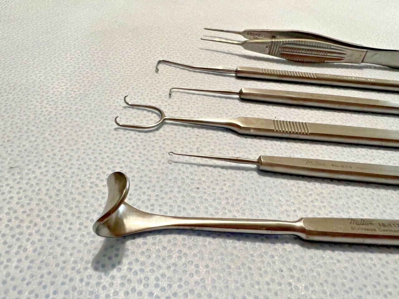 MILTEX Set Of 6  & Storz Ophthalmic Surgical Instruments — photo 2