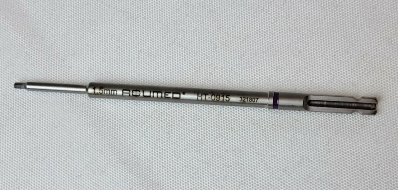 ACUMED HT-0915 1.5mm Cannulated Quick-Release Hex Driver Tip