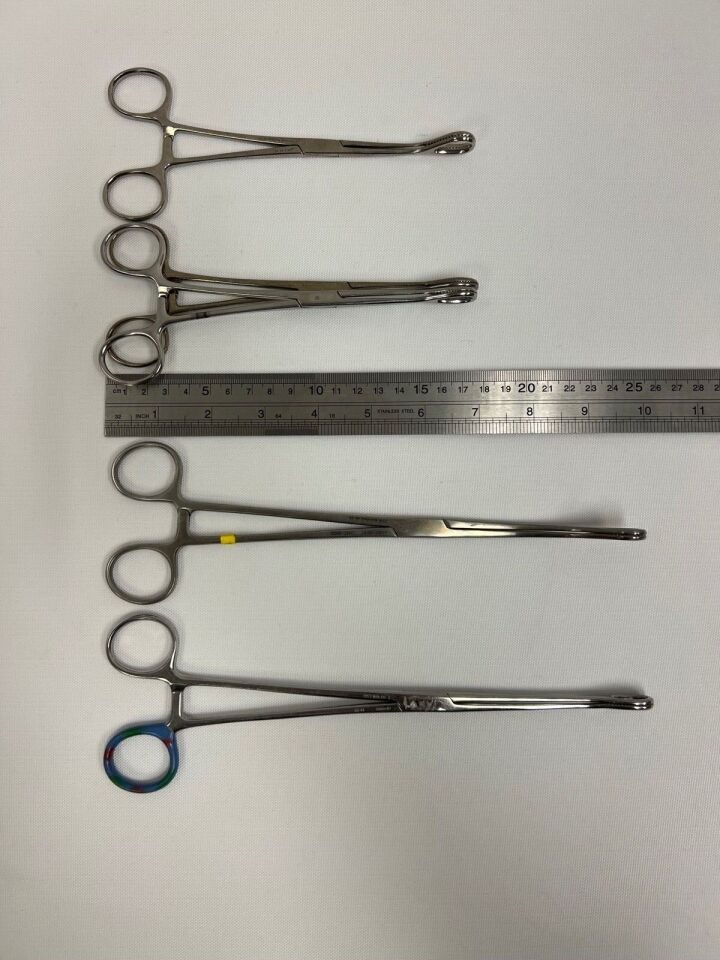 JARIT Foerster Lot of 5 Sponge Holding Forceps — photo 6
