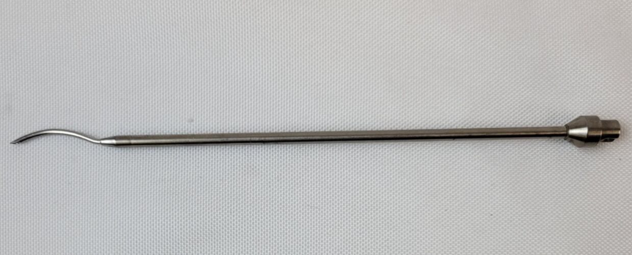 SHUTT-LINVATEC C8742 Crescent Suture Hook (Large Curve), 6mm W x 25mm L