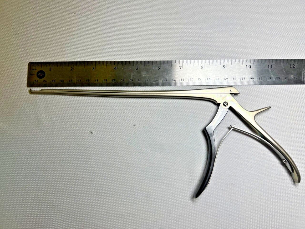 RUGGLES RB5962 Ultra-Coat Micro Kerrison Rongeur 2mm X 40deg UpBite X 9" — photo 6