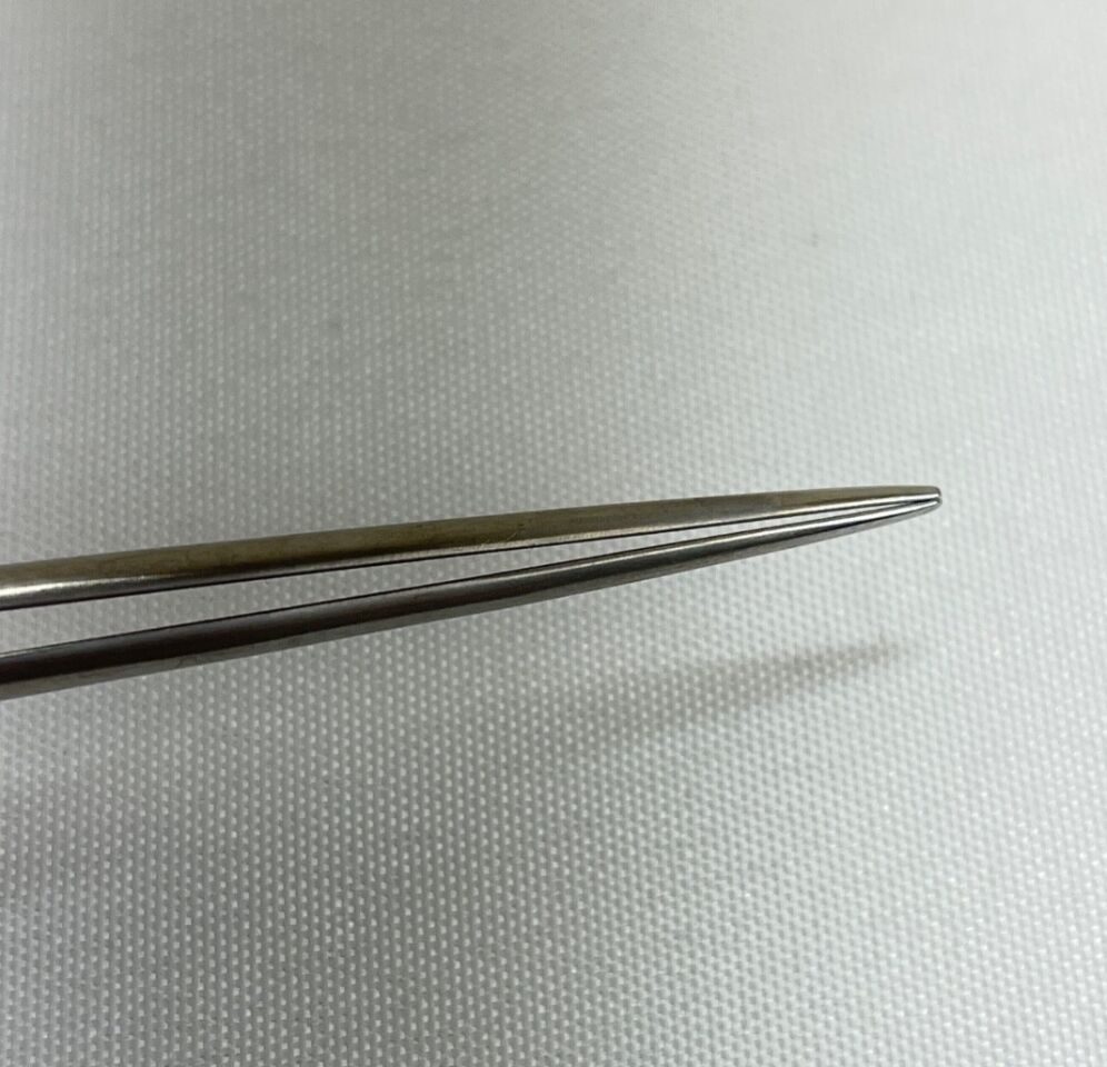 MILLENNIUM 100-S02063 1mm Tip Bayonet Bipolar Forceps 8" — photo 6