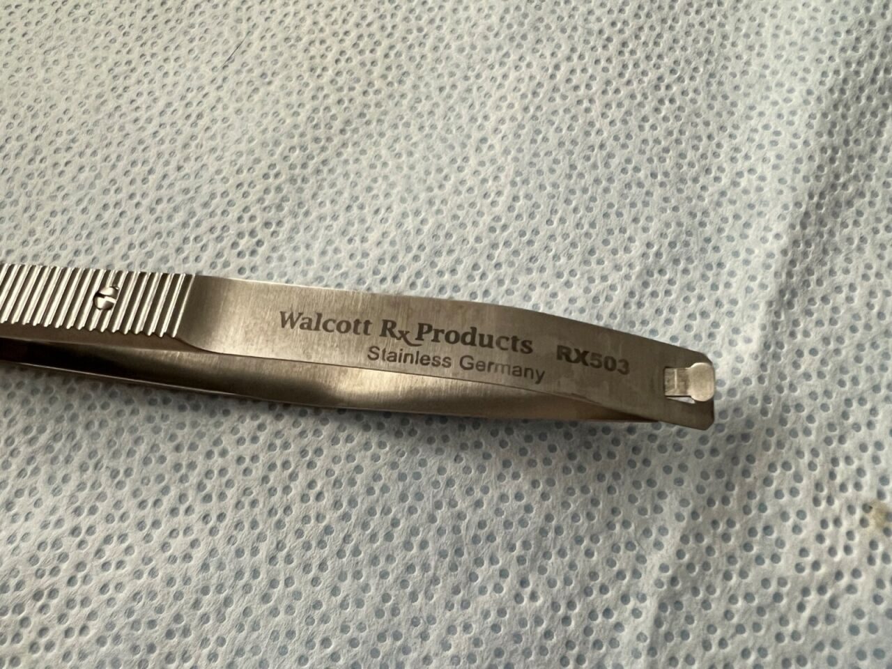 WALCOTT RX PRODUCTS RX503 Castroviejo Locking Needle Holder 11mm X 5-1/2" Length — photo 4