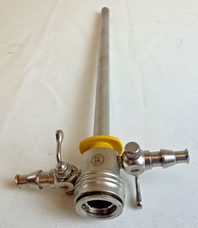 KARL STORZ 27050SC 26Fr Continuous Flow Yellow 26Fr Resectoscope Outer Sheath — photo 6
