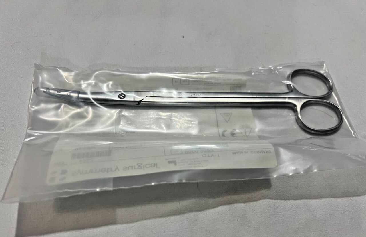 SYMMETRY SURGICAL 72-4552 Lillie Curved Tonsil Scissors 6" Length