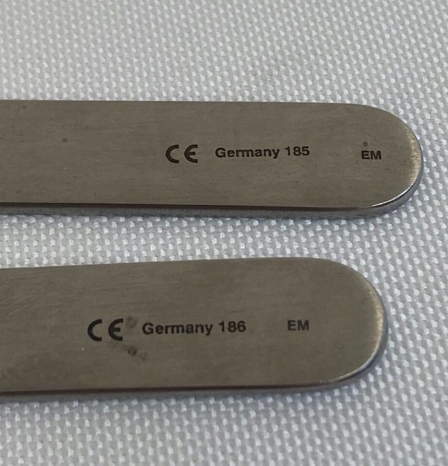 SYMMETRY SURGICAL 77-1050 Pair of Mini Hohmann Retractors 6mm X 160mm Orthopedic Trauma — photo 3