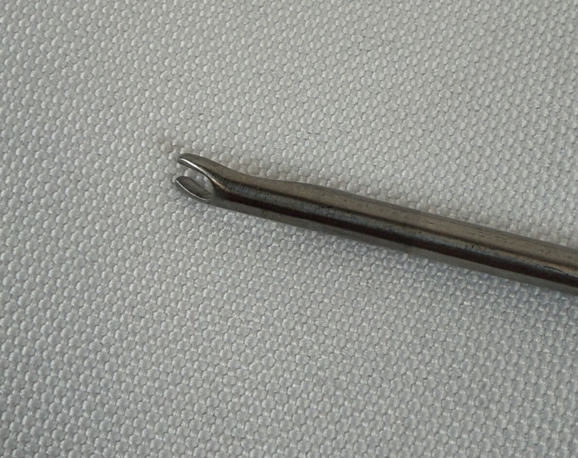 AESCULAP PL435R 3.5mm x 31cm Laparoscopic Knot Pusher Open End — photo 4