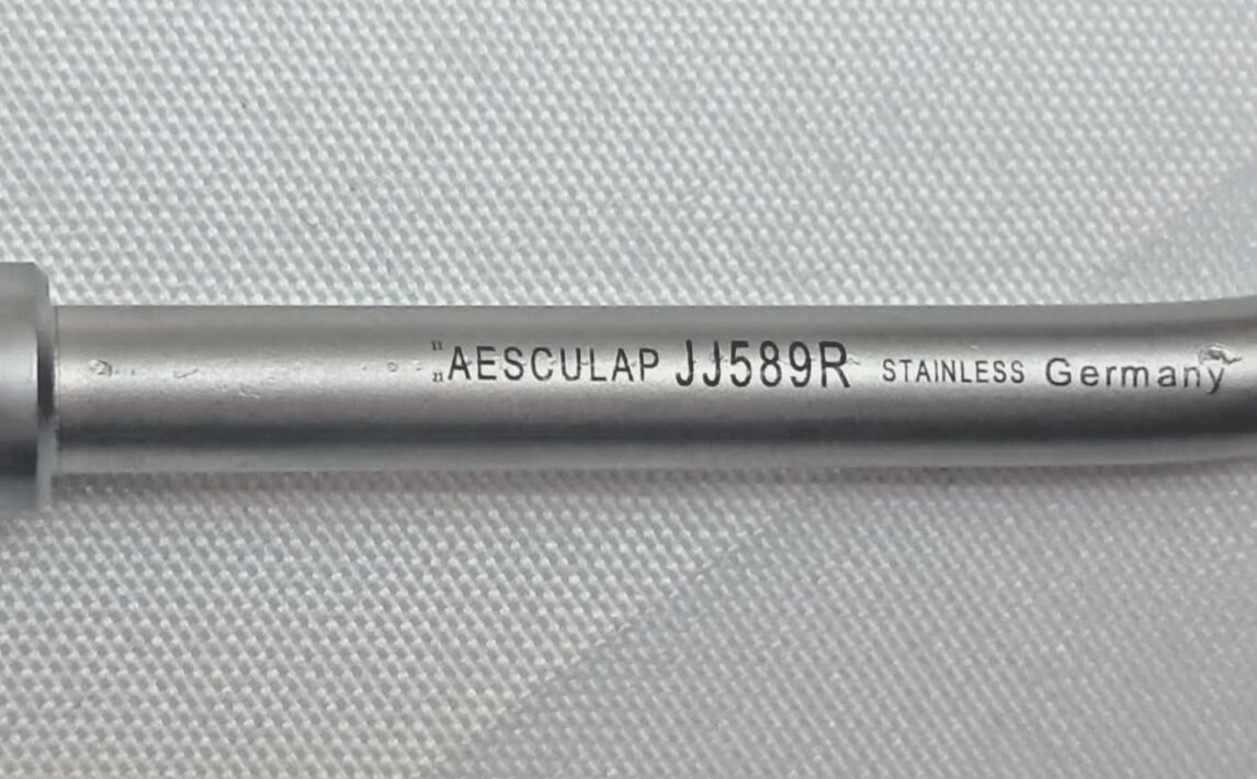 AESCULAP JJ589R InOS(r) Socket Wrench Screwdriver 150 mm 6" — photo 4