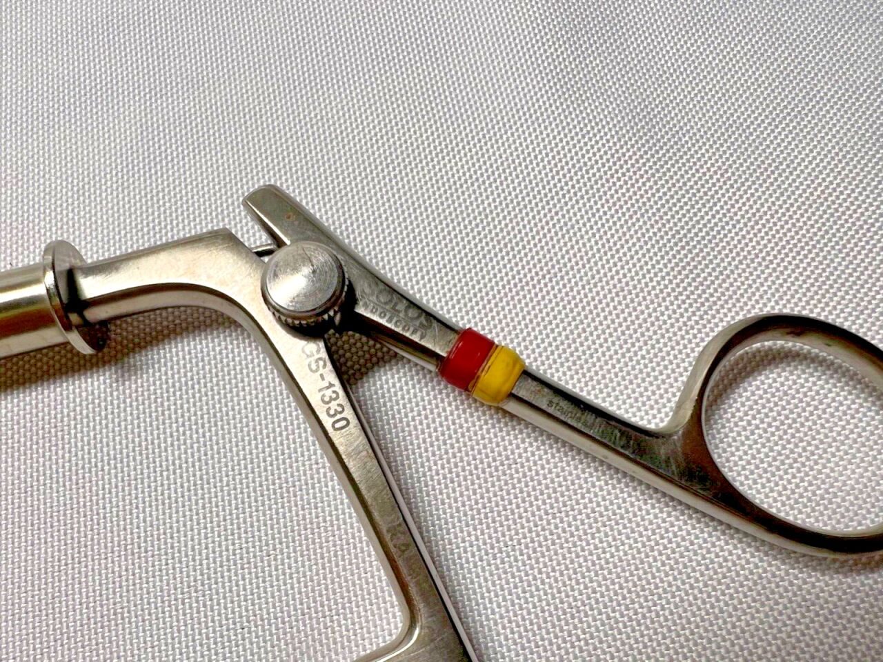 SOLOS ENDOSCOPY GS-1330 Dissector 45deg Curved Serrated Jaws — photo 4