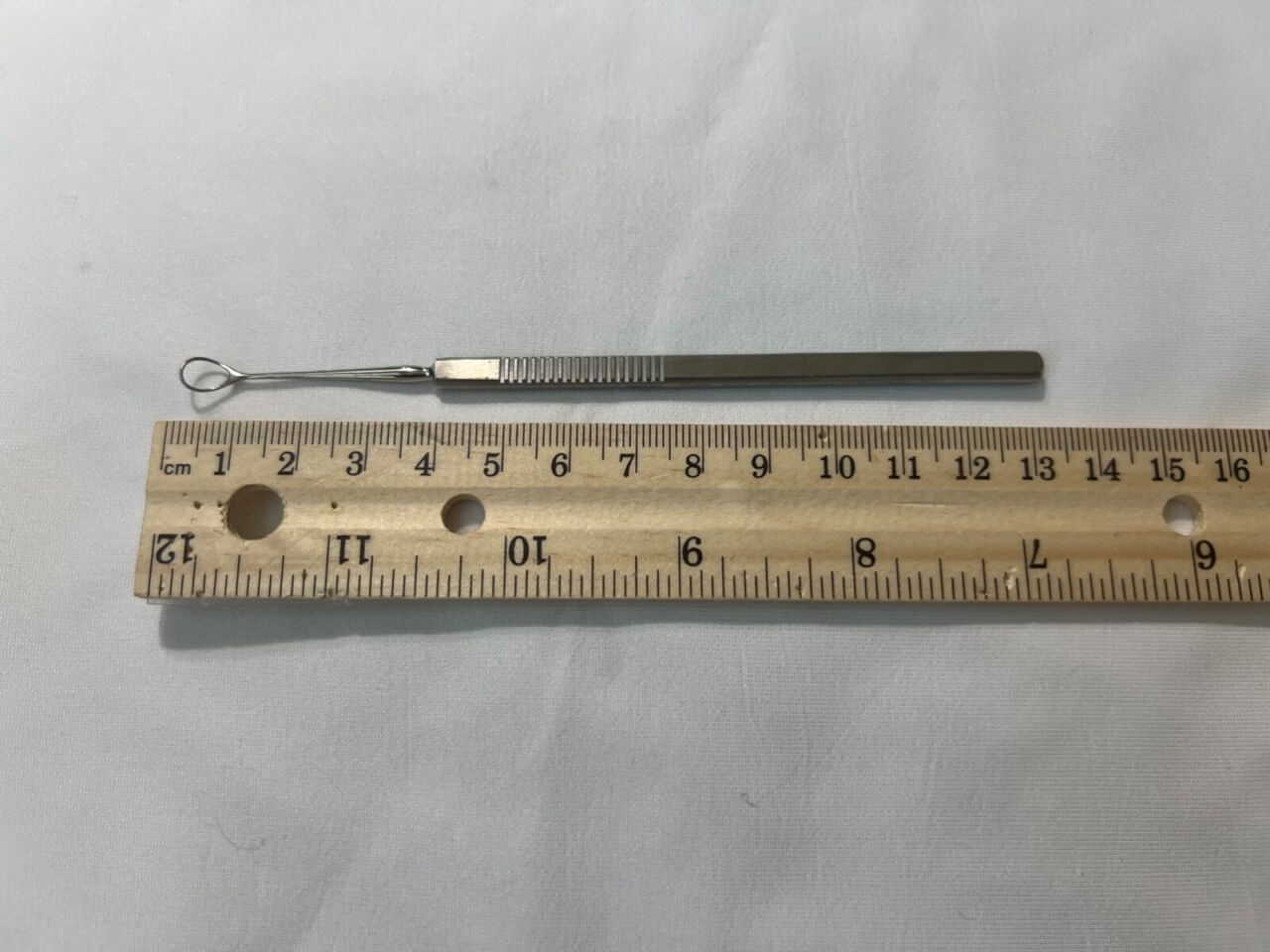 KARL STORZ E-648 Ophthalmic Lewis Lens Loop 6mm Wide X 7mm Long X 5.3" Length — photo 4