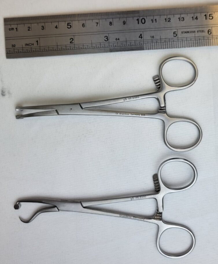 GSOURCE 5 & 5 1/2" Plate and Bone Holding Forceps — photo 8