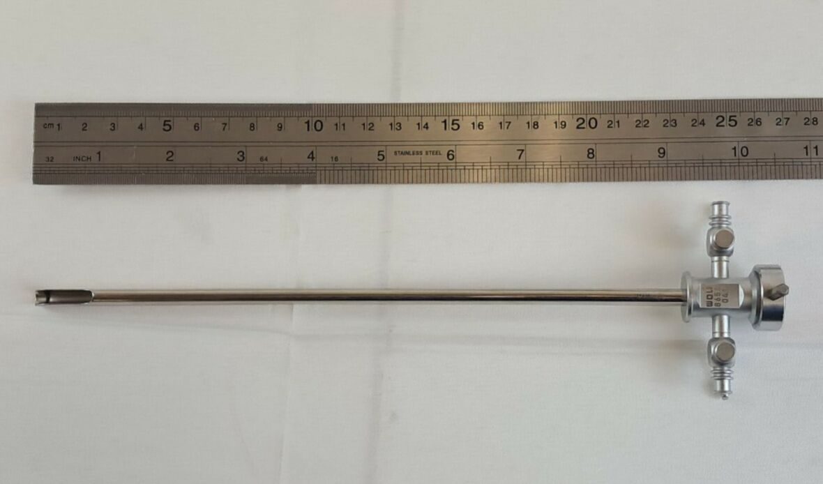 R. WOLF 8650.041 Dual Valve 21Fr. Laparoscopic Sheath