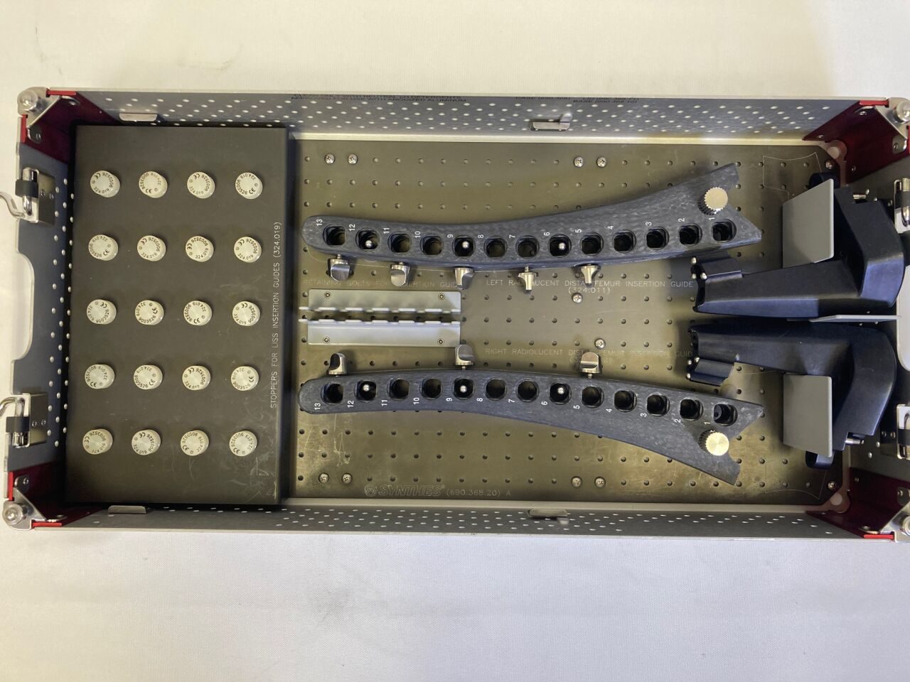 SYNTHES 145.473 Ti LISS Distal Femur Plate & Insertion Guide Set — photo 5