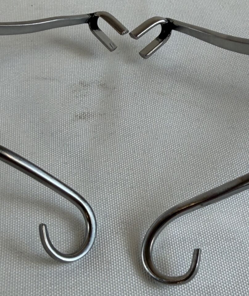 W. LORENZ 01-8378 & 01-8379 Simonton Clamp Left & Right CMF Orthopedics - Pair — photo 4
