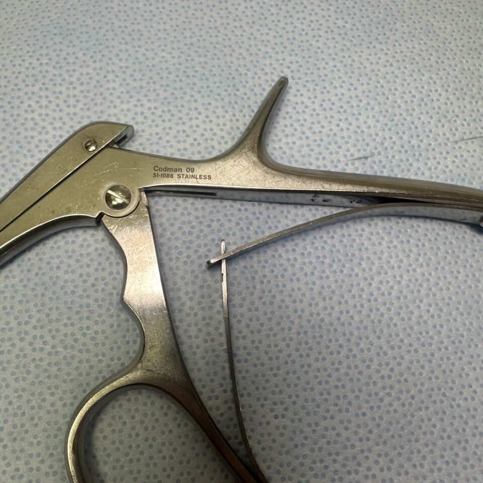 CODMAN 51-1086 Ferris Smith Kerrison Rongeur 5mm x 40deg Up x 7" Laminectomy Spine — photo 7