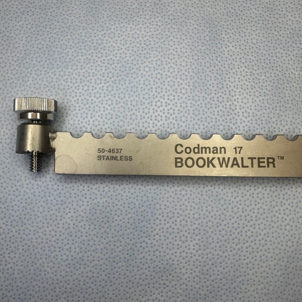 CODMAN 50-4637 Bookwalter Retractor Segmented Ring Straight 6" Extension — photo 2