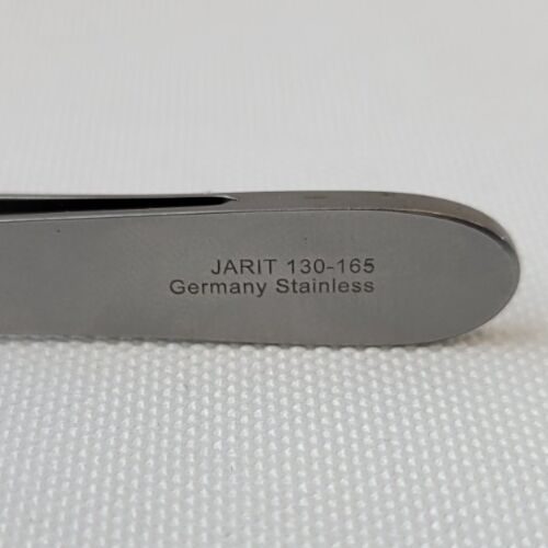 JARIT 130-165 Tissue Forceps Stainless Steel Straight 1x2 Teeth 6" — photo 7