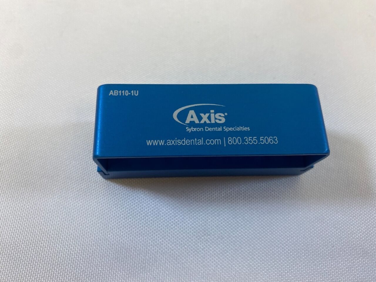 AXIS AB110-1U Bur Block Aluminum 27 Hole Blue Swivel Top  Assorted Burrs — photo 5