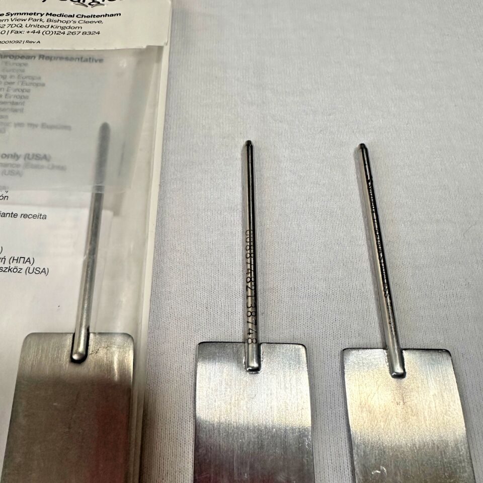 SYMMETRY 50-1507 SP01031-5 Greenberg Retractor Blades Set of 3 — photo 3