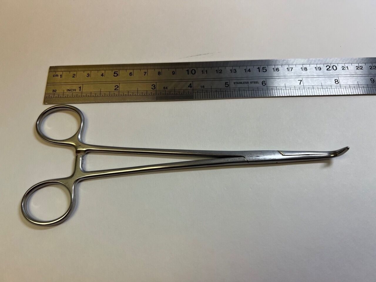 V. MUELLER CH1721 Kantrowitz Thoracic Clamp Angled Serrated Jaw 7.5" CVOR Cardio — photo 4