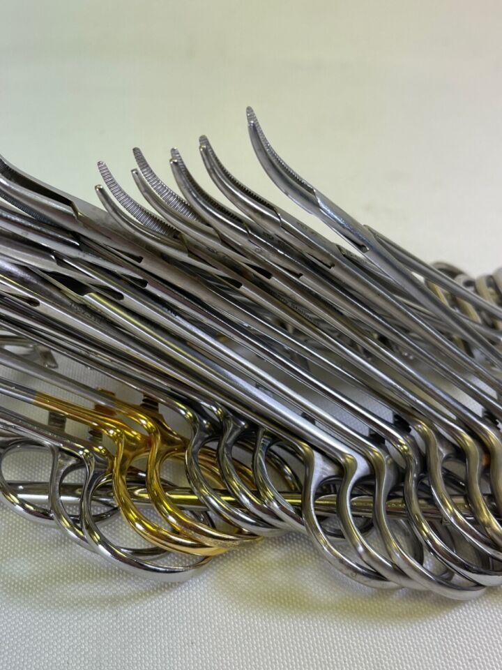 PILLING WECK  27 Piece Thyroid Instrument Tray w/ Sterilization Pan ENT — photo 8