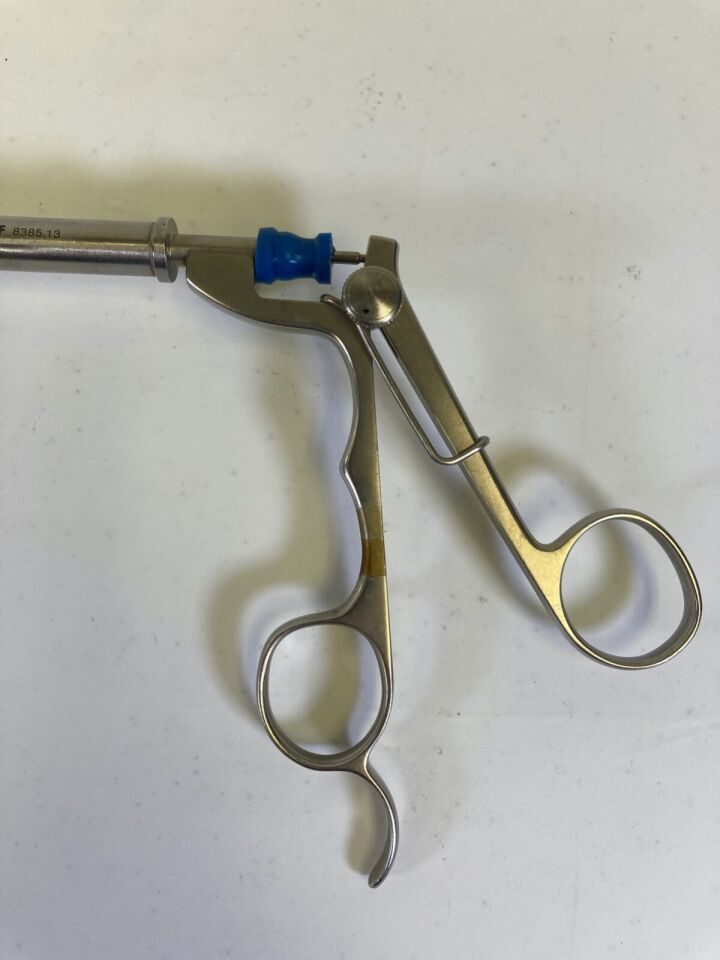 R. WOLF 8385.13 Alligator Grasping Forceps 10mm x 33cm Spring Handle Laparoscopy — photo 3