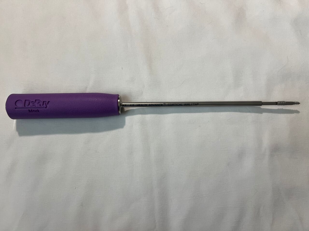 DEPUY MITEK 222316 4.5mm Healix Advanced Anchor Cortical Awl/Tap 4.5mm