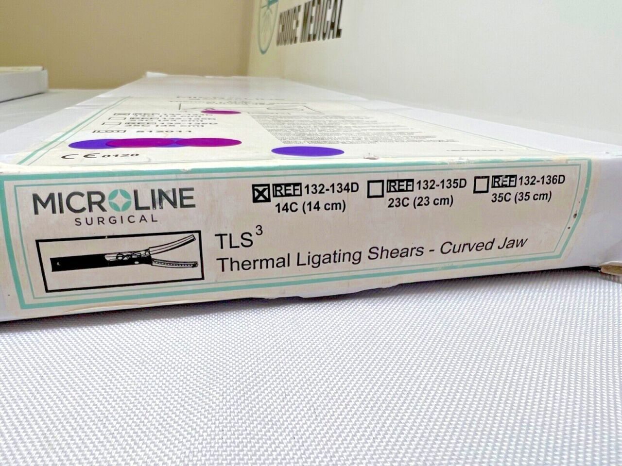 MICROLINE SURGICAL 132-134D MiFusion TLS3 14C Thermal Ligating Shears Curved Jaw — photo 4