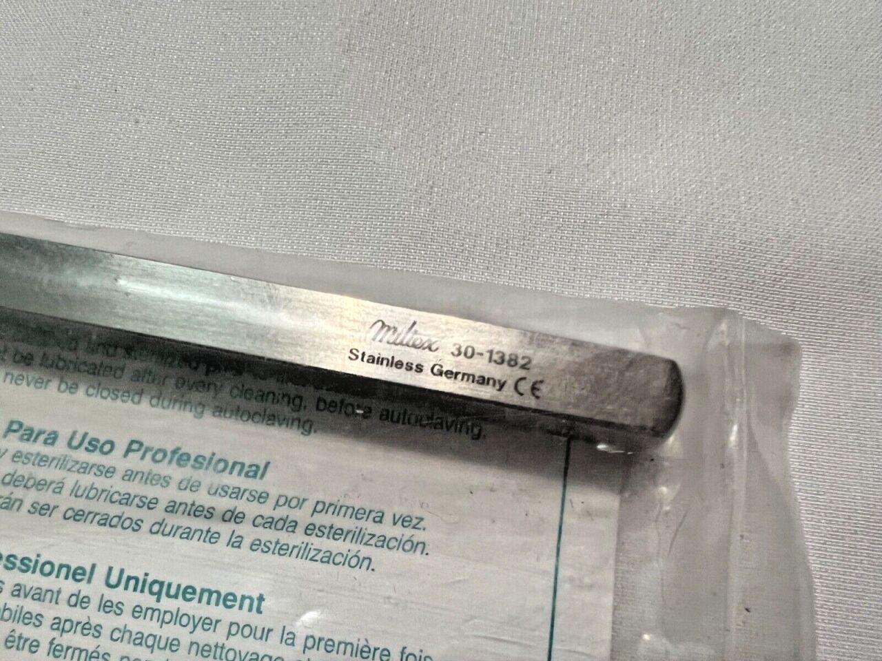MILTEX 30-1382 Kevorkian-Younge Endocervical Curette 2mmX12mm Loop 12-1/4in — photo 2