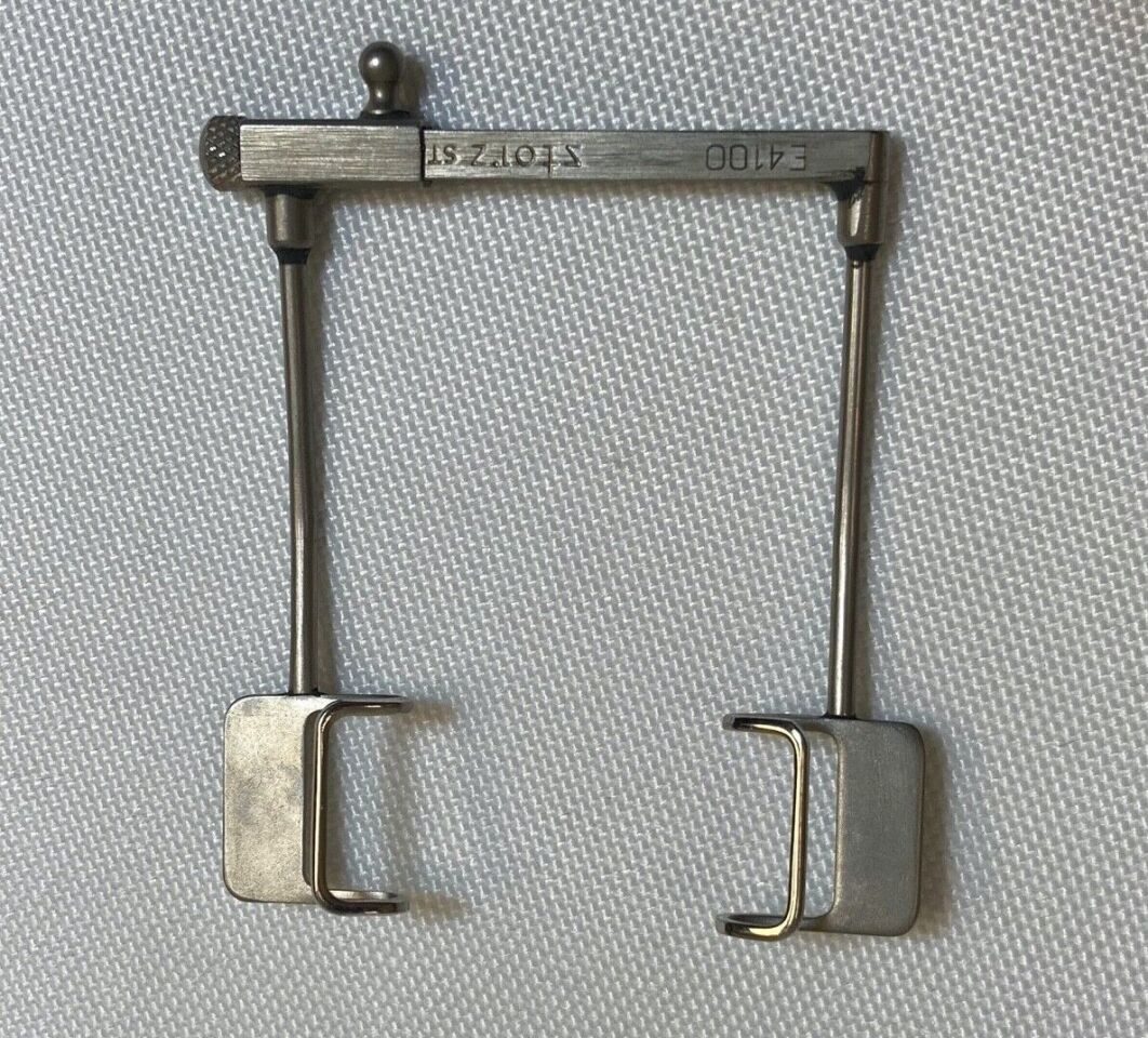 KARL STORZ E4100 Wiener Eye Speculum Self Retaining Ophthalmic Retractor