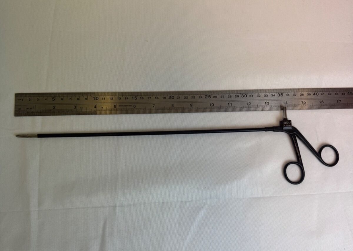 R. WOLF 8383.03 Laparoscopic 5mm x 33cm Atraumatic Monopolar Grasping Forceps — photo 7