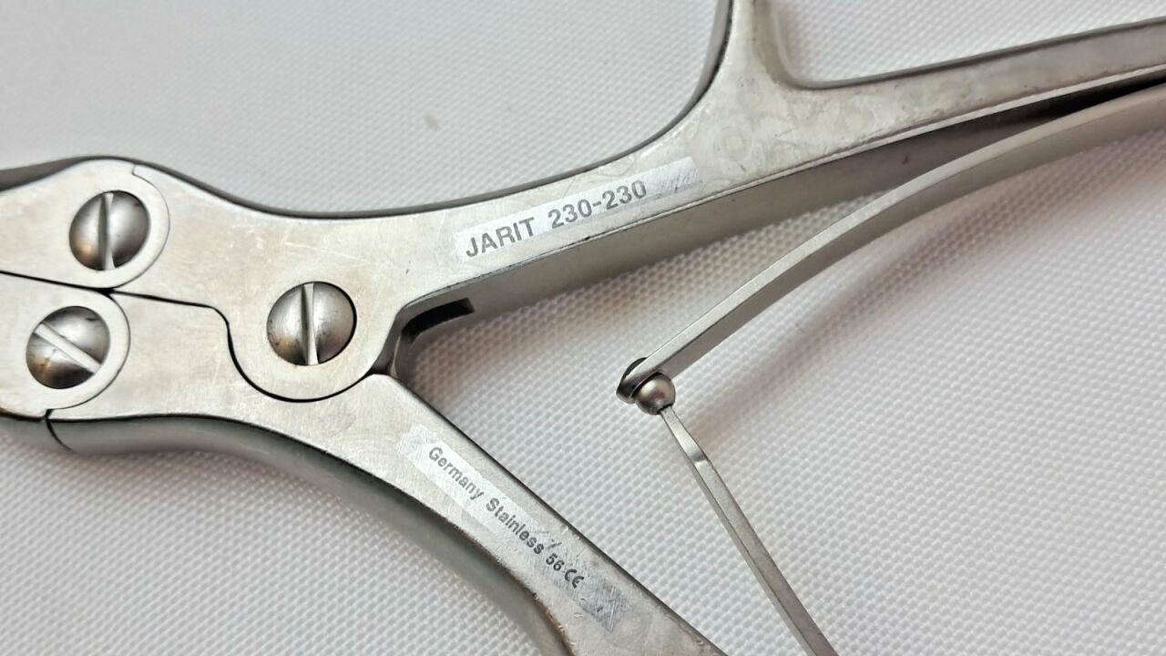 JARIT 230-230 Stille Luer Rongeur 10mm Bite, Straight, 8-3/4" — photo 3