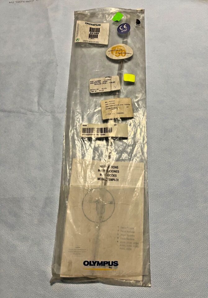 OLYMPUS A5389 Laparoscopic Kleppinger Tweezer Forcep w/ Bipolar Jaws — photo 5