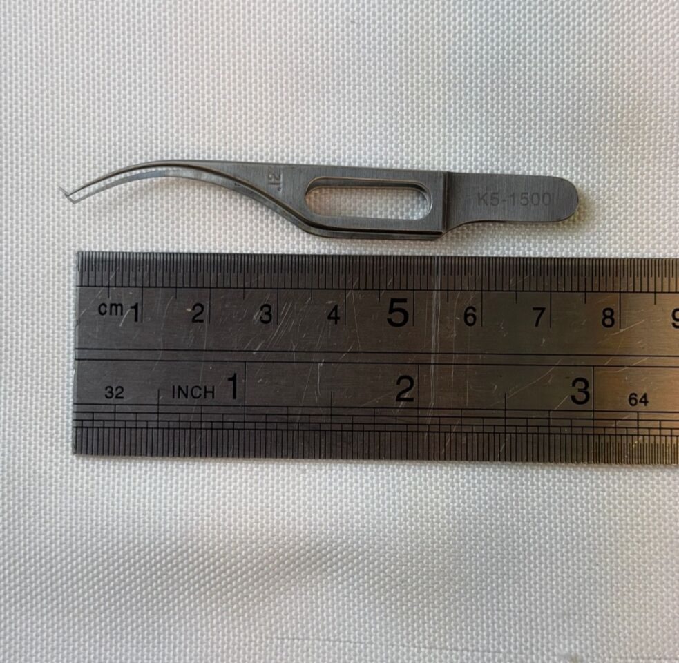 KATENA K5-1500 Colibri Forceps Very Delicate 1x2 0.12mm Teeth Ophthalmic — photo 8