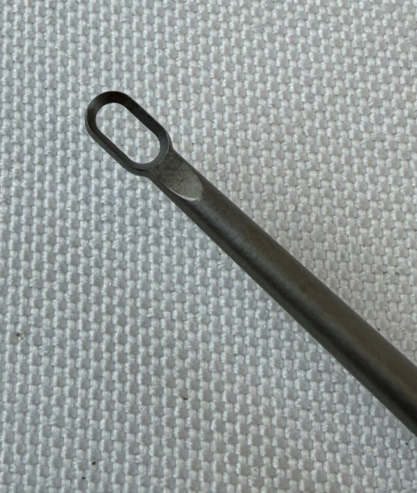 ARTHREX AR-8655-14 Straight Ring Curette Ankle Arthroscopy Both Sides Cut 9" — photo 4